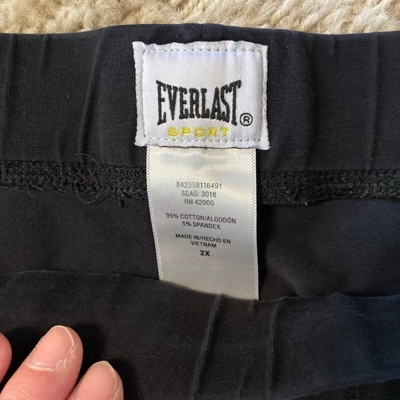 Everlast Sport Ladies Black  Rulebreaker Leggings (Size 2XL) - Picture 9 of 9